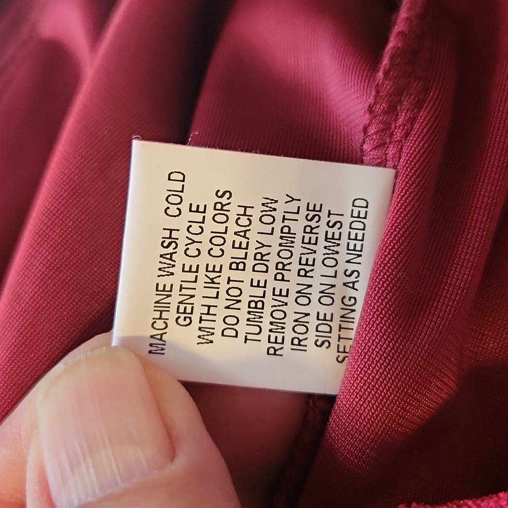 Whimsy Castlecore Maroon Velvet Ruffled Jacket Size Large On Trend Fairy Witchy - Picture 11 of 11